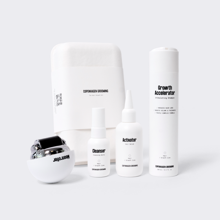 Hair Growth Kit + Growth Accelerator Hair Growth Copenhagen Grooming Denmark   