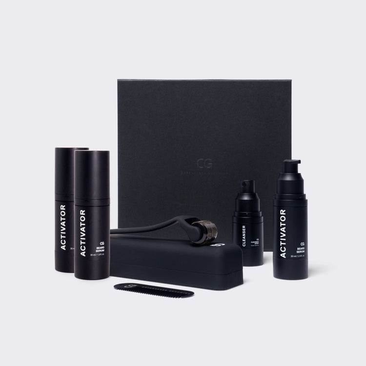Beard Growth Kit Beard Growth Copenhagen Grooming Denmark 150 Dages Forbrug