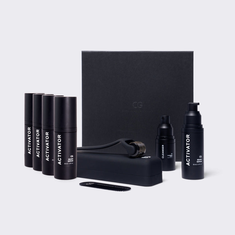 Beard Growth Kit Beard Growth Copenhagen Grooming Denmark 250 Dages Forbrug
