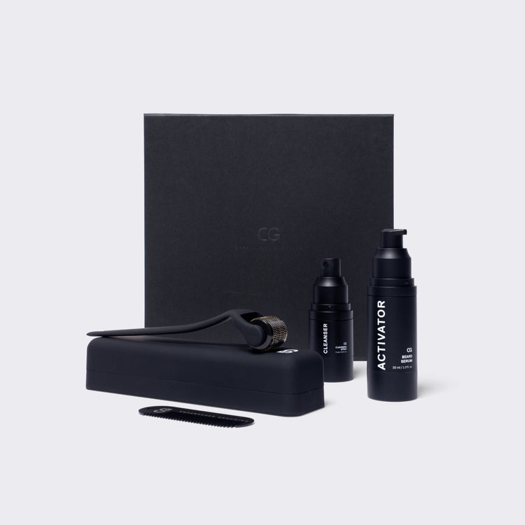 Beard Growth Kit Beard Growth Copenhagen Grooming Denmark 50 Dages Forbrug